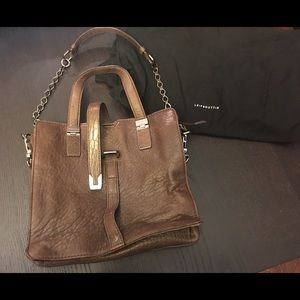 Leifsdottir Brown Leather Handbag